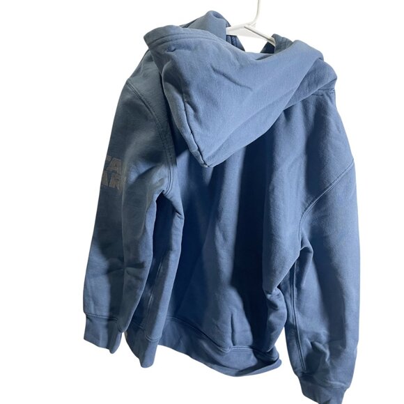 Gap Kids Star Wars Hoodie Feel The Force Blue Metallic Print Size 10 - Picture 4 of 4